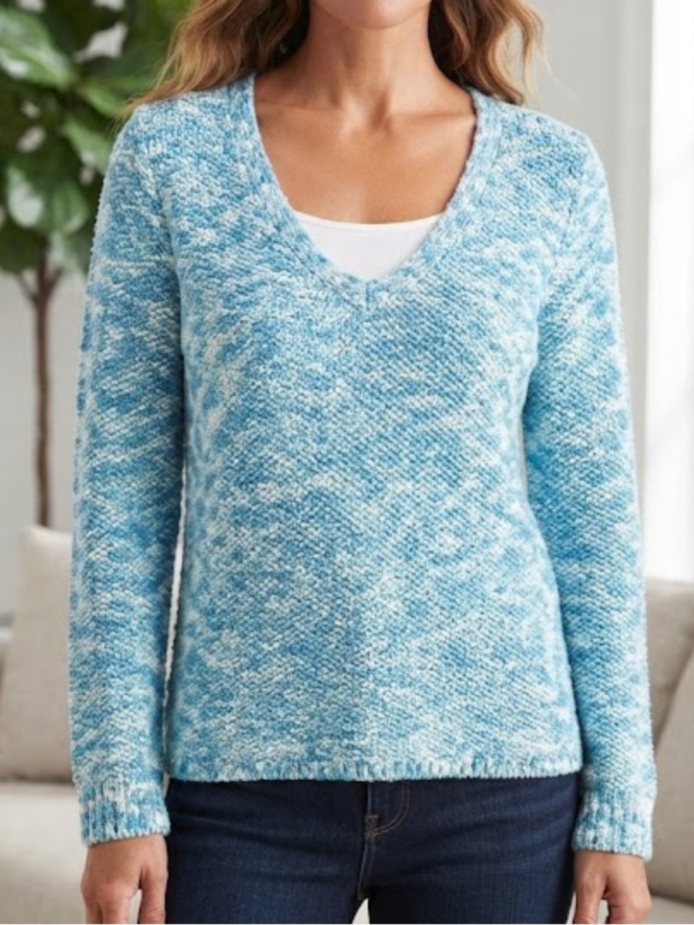 J. Jill Cotton Sweater